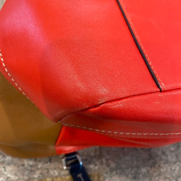 Orange and Blue Coach bag - Picture 6 of 16